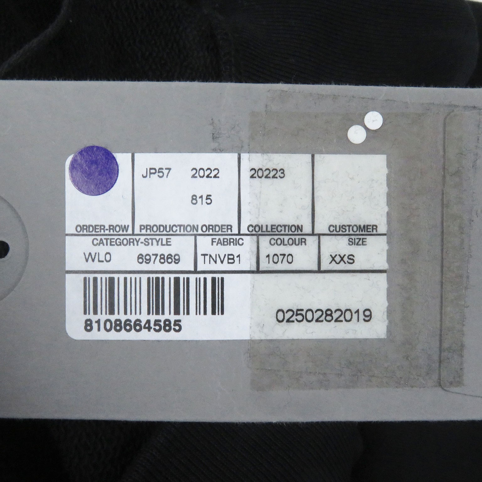 BALENCIAGA 697869 Men's Sweatshirt Back Oversized Trainer Black XXS thumbnail 10