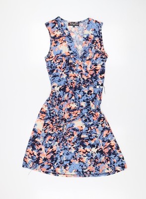 Rant & Rave Bodycon-Kleid Damen Mehrfarbig Größe 12 Ärmellos