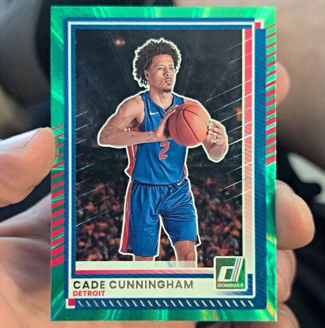 Panini 2025-26 Donruss Cade Cunningham Detroit Pistons #108 Parallel/Variety