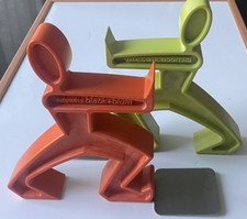 2 x Black+Blum James the Bookend, Red and Green