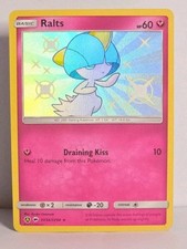 Ralts SV34/SV94 Hidden Fates Shiny Holo Rare Pokemon TCG Card NM  on eBay