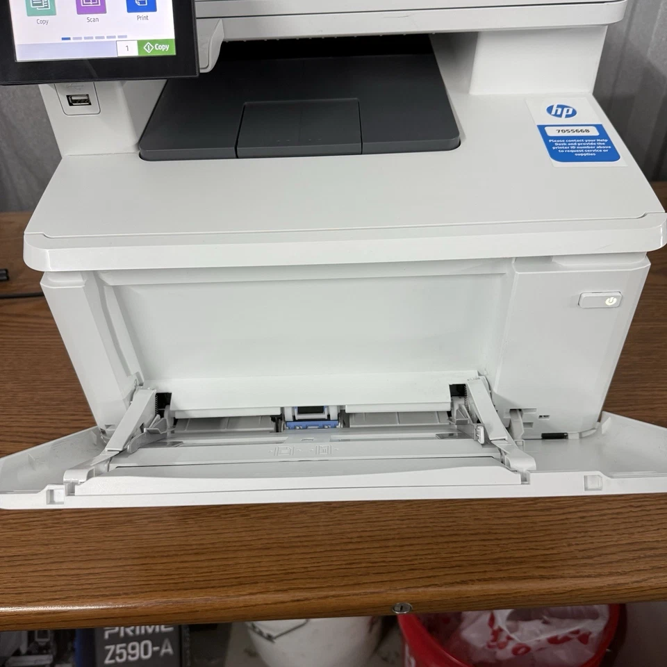 HP Color LaserJet Enterprise M480f Multifunction Duplex Printer w/Toner - Image 4 of 4