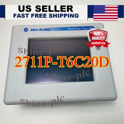 New AB 2711P-T6C20D PanelView Plus 600 FREE SHIP