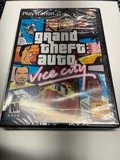 New Grand Theft Auto Vice City (New but with tear in wrap) PlayStation 2