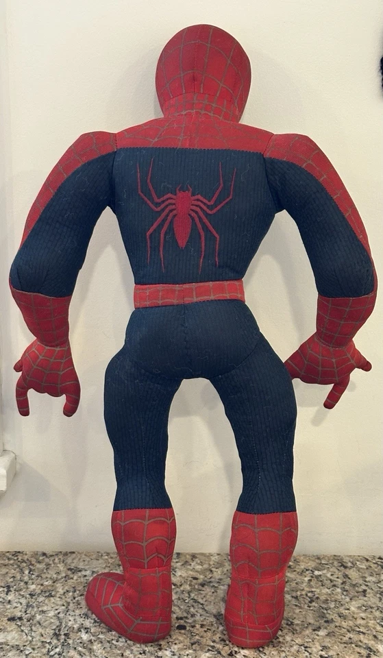Juguete de peluche Spider-man Tobey Maguire 2004 Sam Raimi raro de colección Foto 3 de 4