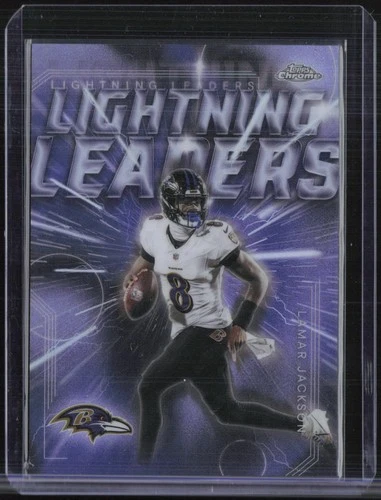 2025 Topps Chrome Lamar Jackson Base (RAW)