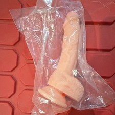 Caucasian Adult Pleasure Toy Approximately 7 Inches Long And Flexible