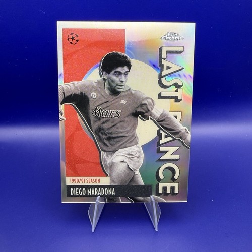 Topps UEFA Champions League Topps Chrome Diego Maradona SSC Napoli LD-10