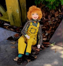 Artist made doll, handmade, collectible, art doll, ooak, handmade, boy doll
