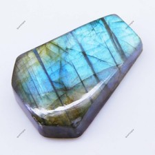 17.45 Ct Madagascar Natural Fire Labradorite Certified Untreated Gemstone