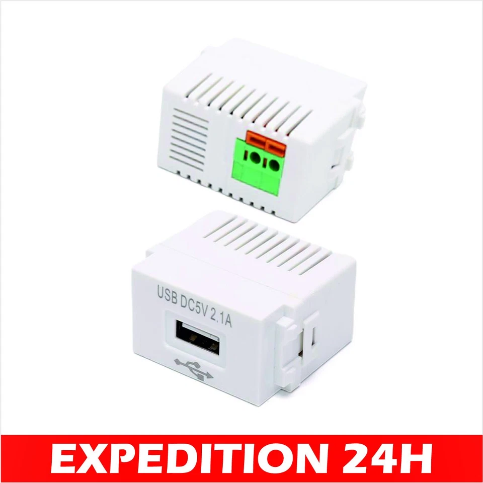 USB Power Module 220V 5V Transformer 2.1A USB Charging Socket Switching Adapter