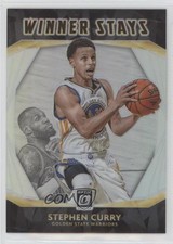 2020 Panini Donruss Optic Winner Stays Holo Prizm Stephen Curry (LeBron James)