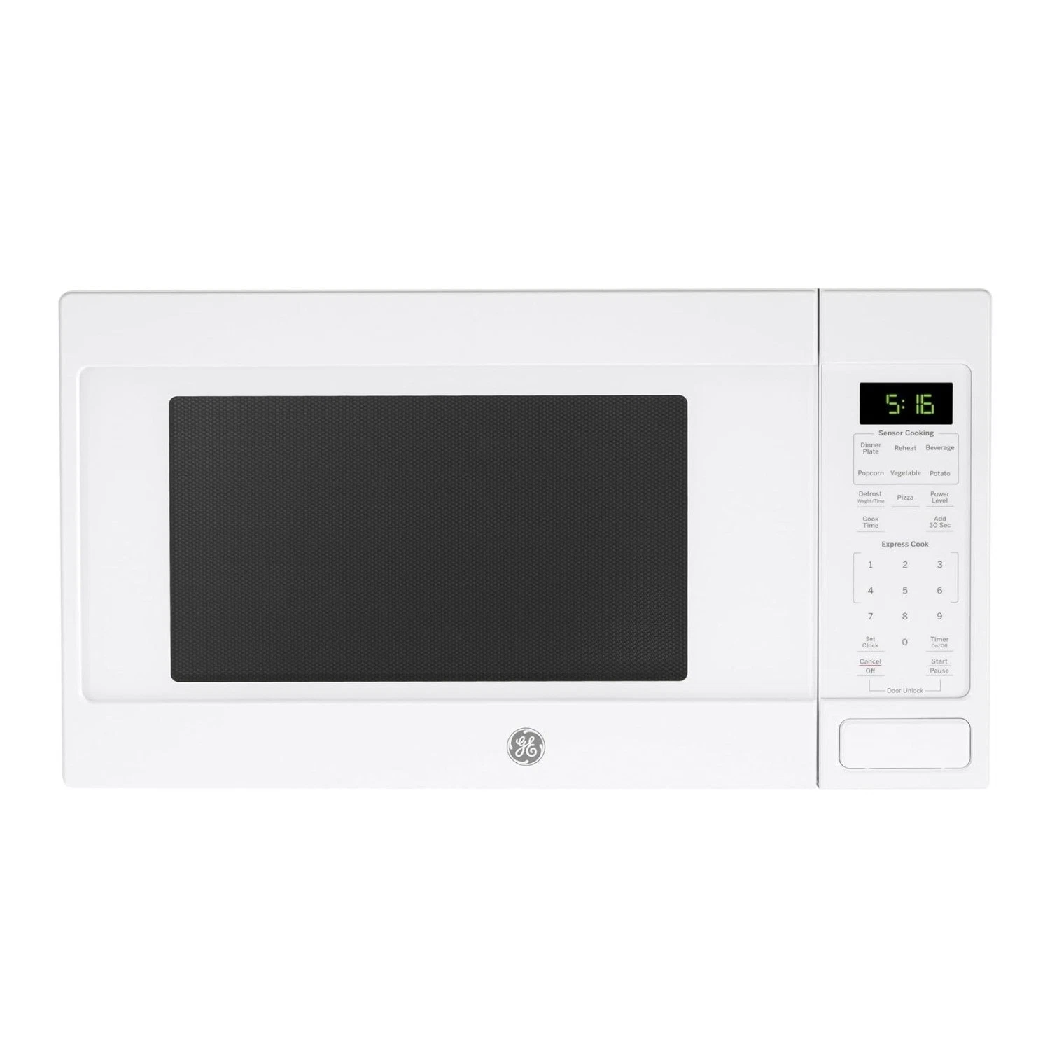 GE Countertop 1.6 Cubic Ft Microwave Oven (White)