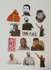 Drake Stickers Lot Of 13 Perfect For Laptop Phone Read