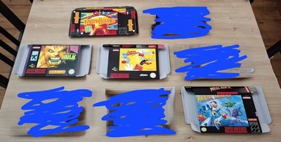 SNES Boxen als Ersatz (Repro) Super Nintendo