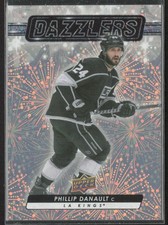 2023-24 UD Series 1 Phillip Danault DZ-34 Dazzlers Orange