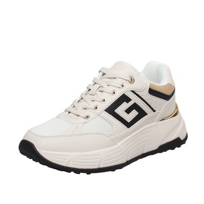 Guess Fonzi - Plateau Sneaker beige - Größe 35 [22cm] Damenschuhe Sneakers