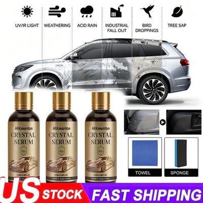 100ML New Crystal Serum   Advanced Graphene Ceramic Coating for Cars