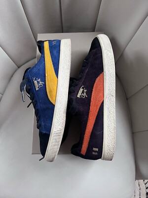 THE HUNDREDS x PUMA CLYDE ''DECADES'' MULTI 372944 01 size 9.5 US.