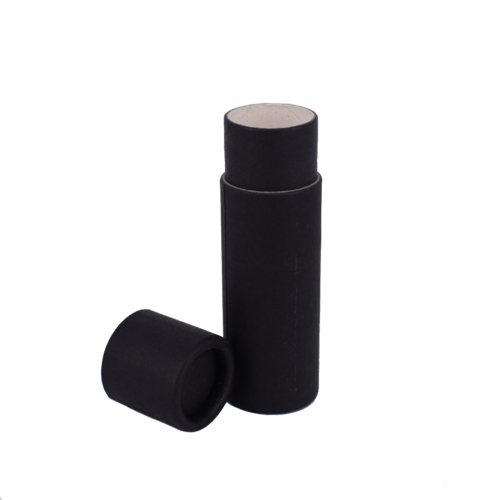 Tube cosmétique en carton noir sans plastique Nutley's 14 ml biodégradable  - Photo 1/4