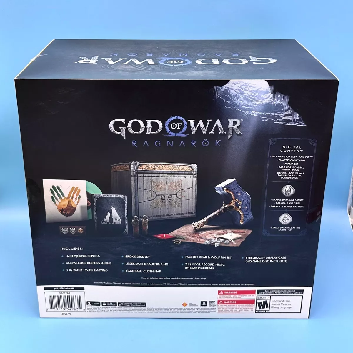 Suporte Mjolnir God of War Ragnarok para Controle Ps5 Ps4 Ps3 Xbox l  Playstation 5