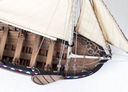 DIY Wooden Kit ship LSM0601 Wooden kit Wooden kit The boat of Peter I Scale 1:24 - Picture 2 of 24