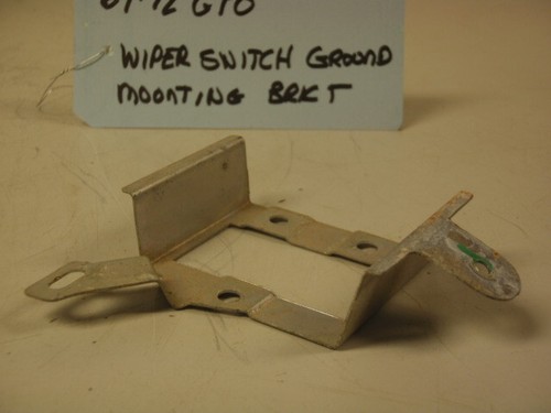 1969-72 WIPER SWITCH GROUND MOUNTING BRACKET FOR GTO JUDGE RA HO - Bild 10 von 10