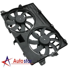 Radiator & Condenser Fan For 07-15 Ford Edge Lincoln MKX 3.5L 3.7L FO3115177