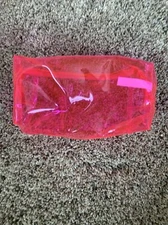 neon Pink dolgen corp train case- NWT