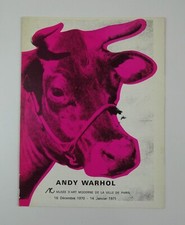 Rare ANDY WARHOL Museum of Modern Art Serigraph Illustrated Catalogue
