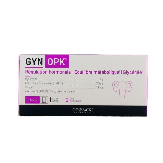 Régulation hormonale efficace avec GYN OPK Densmore 30 sachets saveur orange