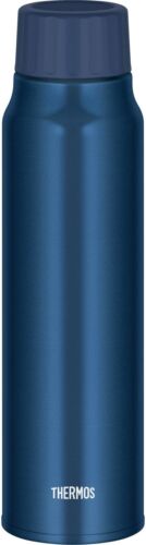 Thermoskanne Keep Cold Soda Pop Wasserflasche Strohhalm 1L STS marineblau FJK-1000 NEUWERTIG - Bild 1 von 7