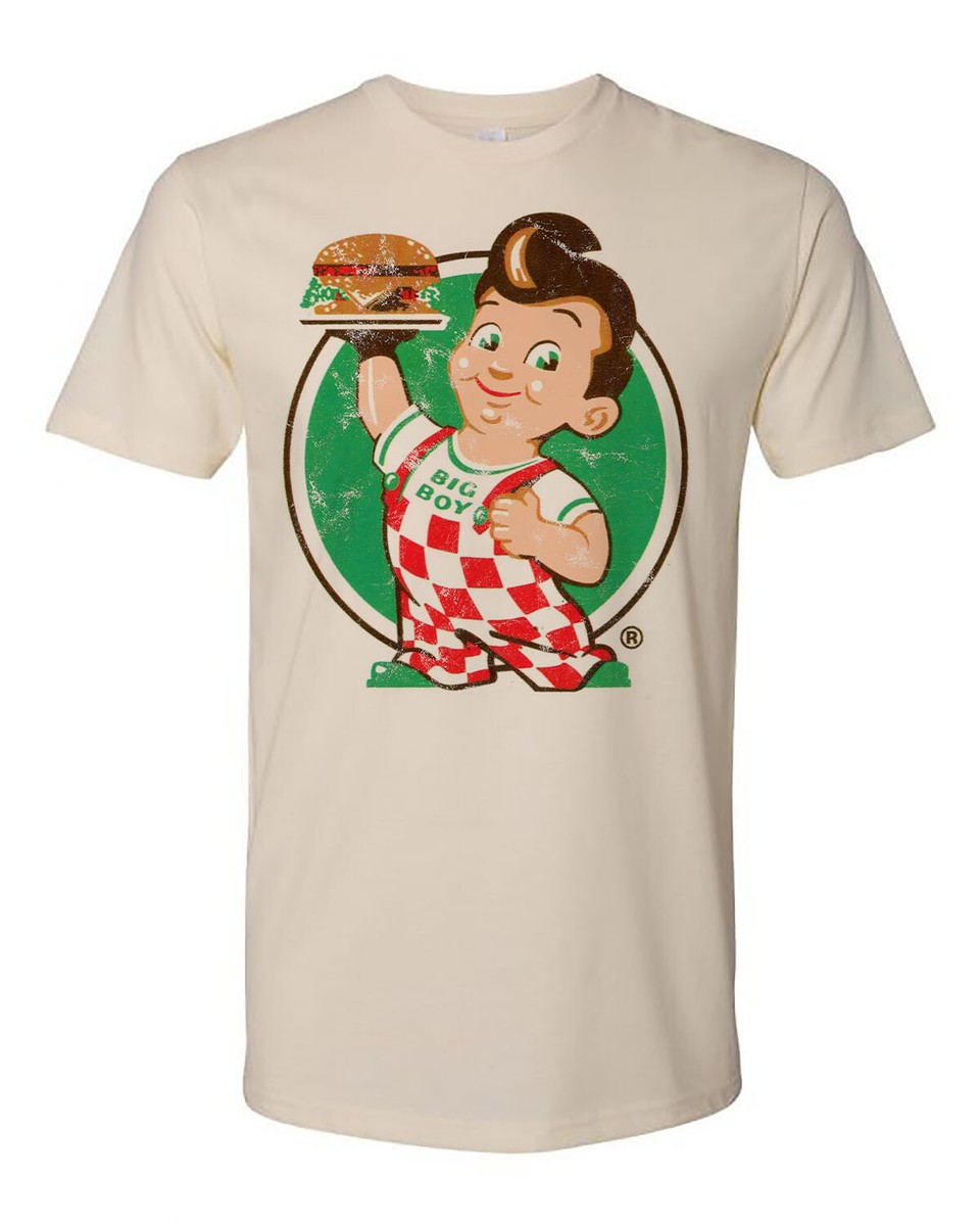 Retro T Shirt Tee Bob's Big Boy Americana Nostalgia Burger Stand | eBay