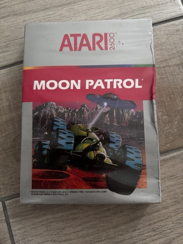 Notice Originale Jeu Moon Patrol Pour Atari 2600 - Bon état