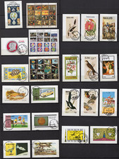 Timbres x23 Umm-al-Qiwain -> Nagaland , Dhufar 