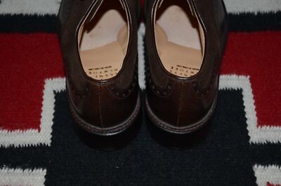 Crockett & Jones Made in England Cardigan 4 Scotch Grain & Suede