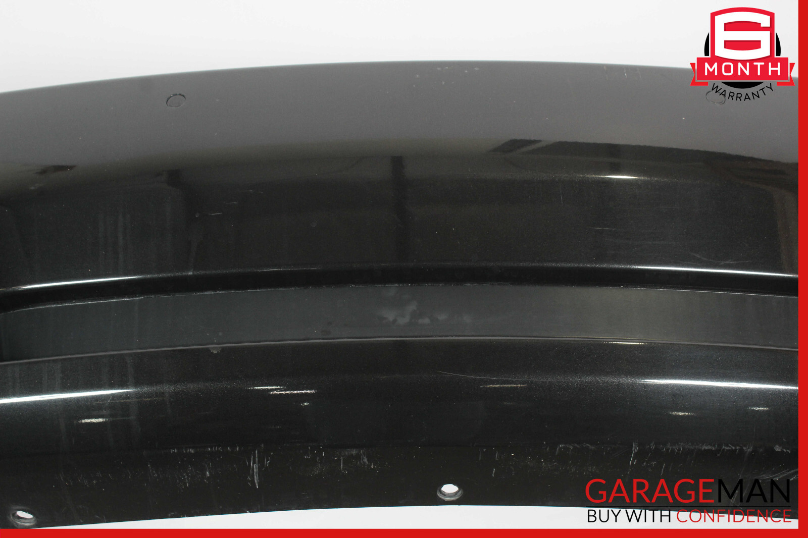 09-13 Maserati Quattroporte S GT S M139 Sport Rear Bumper Cover Black OEM