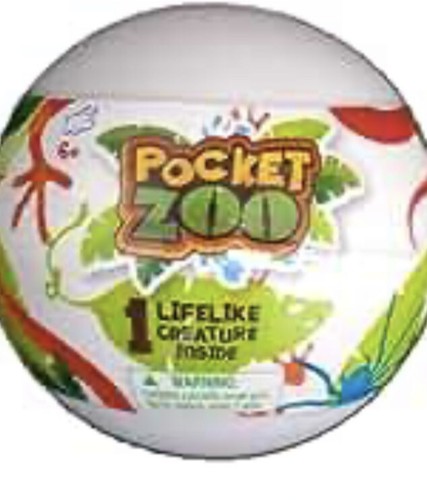 Bullsitoy Pocket Zoo Ball 1 Criatura Real Interior (Difícil de Encontrar) Nuevo - Imagen 10 de 10