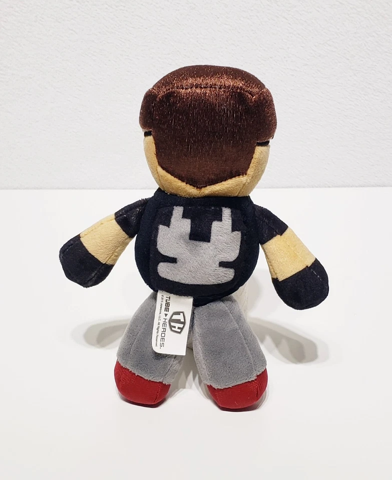 Tube Heroes Sky Does Minecraft Plush Doll Figure YouTube Minecraft Gamer 7" EUC - Image 2 of 4