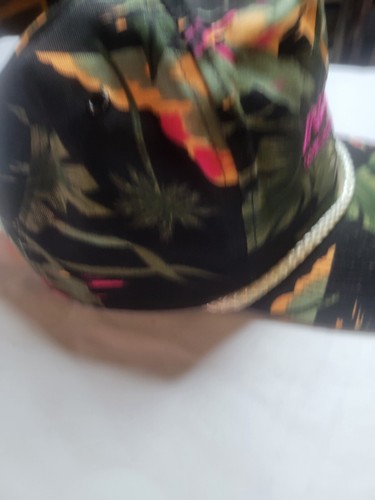 Cappello Vintage Floreale Camionista Snapback Uomo Donna San Sun Corda Tropicale Inoeck - Foto 4 di 6
