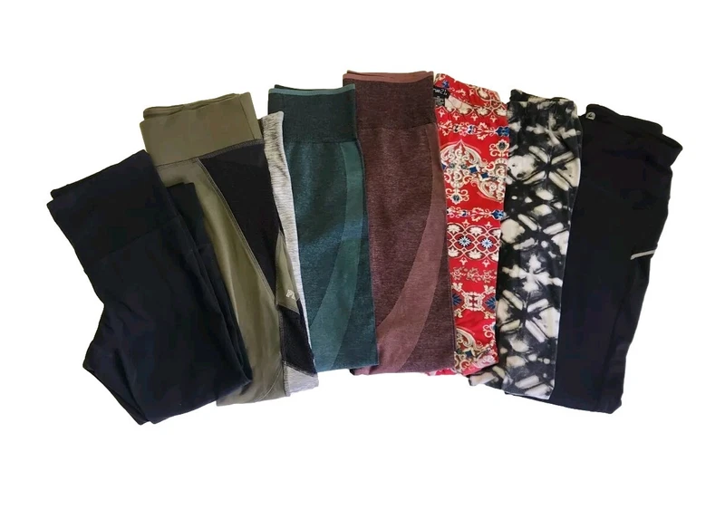 victoria-secret-vs lot of 7 workout leggings