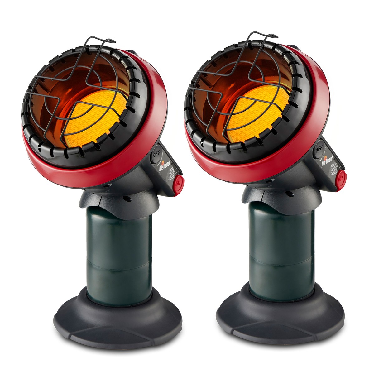 Mr. Heater 3800 BTU Indoor/Outdoor Portable Little Buddy Propane Heater (2  Pack) 842372187718 | eBay