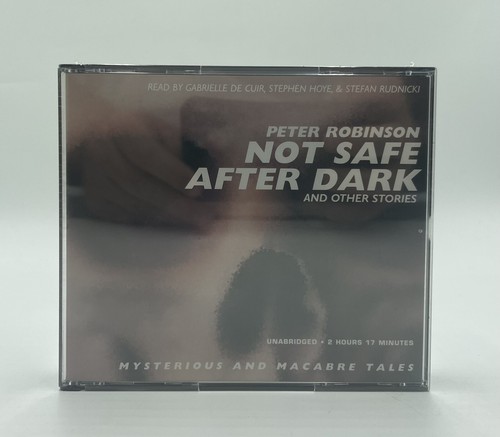 Not Safe After Dark von Peter Robinson Audio CD Buch ungekürzt 2006 *neu versiegelt*