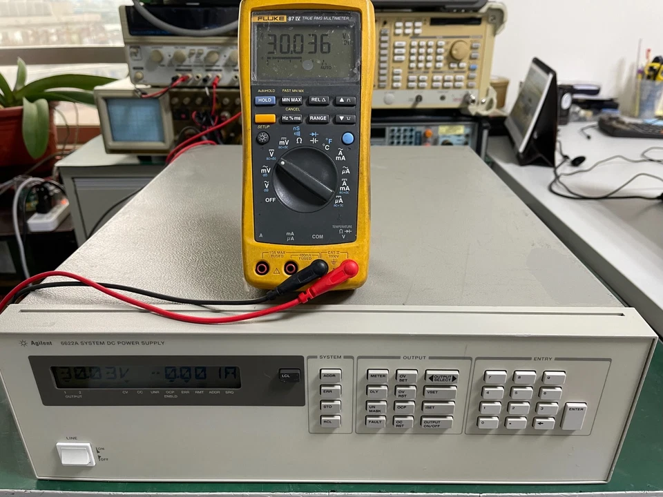HP Agilent 6622A System DC Power Supply 2 outputs , 50V/4A _0537 - Image 3 of 4