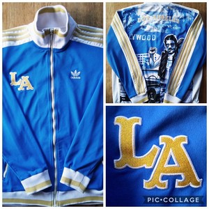Los Rare Tracksuit Originals Angeles Jacket Vintage Top Track Adidas wTP14xBn