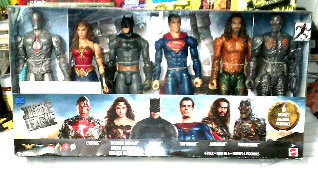 justice league toy set
