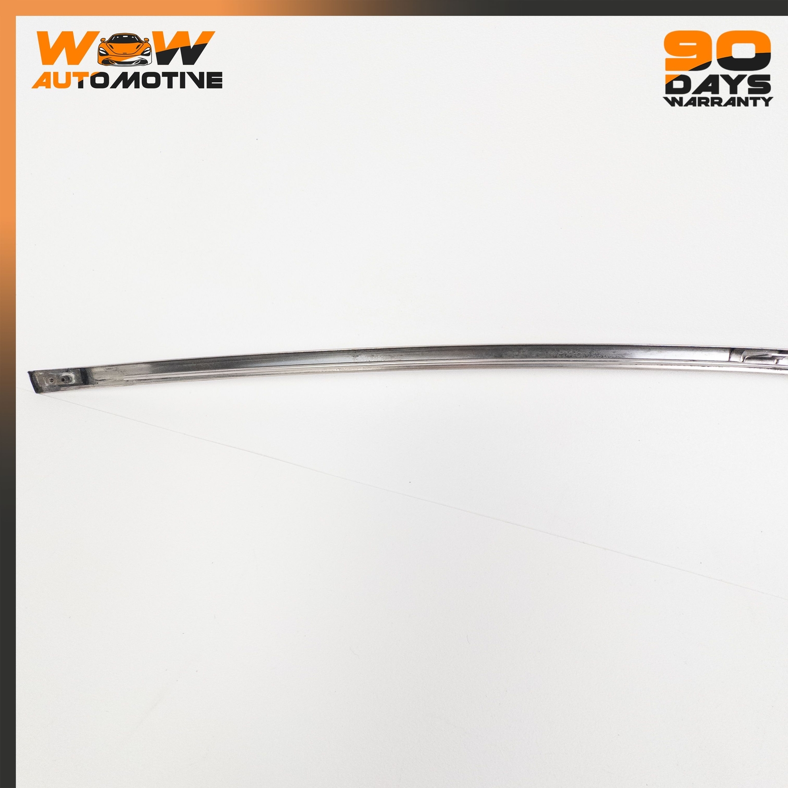 06-13 BENTLEY CONTINENTAL FLYING SPUR FRONT LEFT DOOR MOLDING CHROME OEM