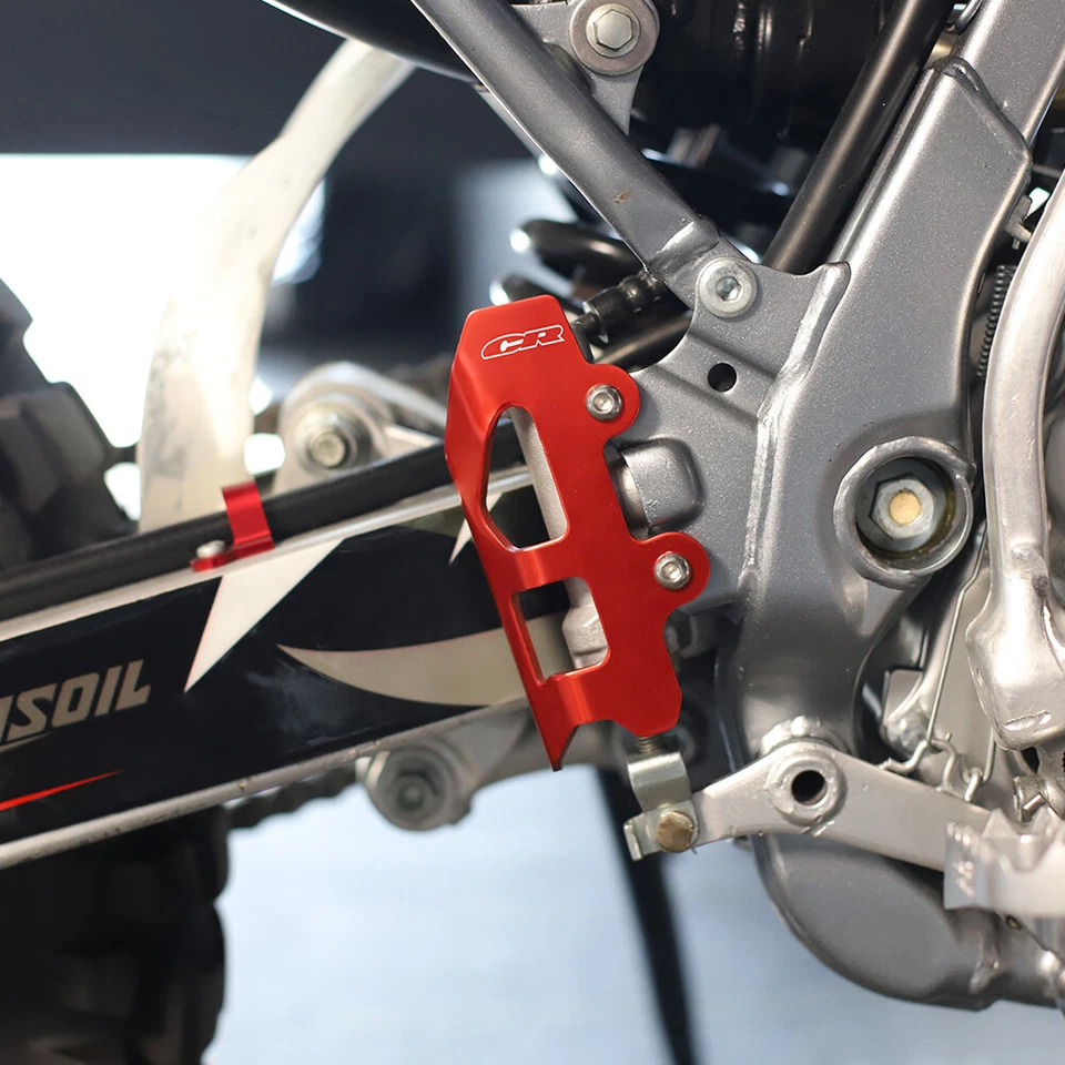 Protector de cubierta de depósito de freno trasero para Honda CR 125R 250R 500R 1992-2001 Foto 2 de 4