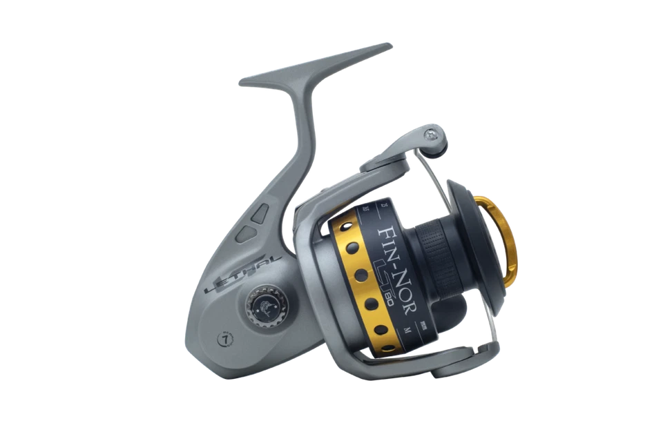 FIN-NOR Lethal Spinning LTH25- LTH100 Spinnrolle Wallerrolle Großfischrolle - Bild 2 von 4