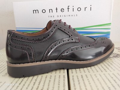Scarpe Oxford Derby Uomo In Pelle Formale - Stringate Brogue, Suola Antiscivolo, Taglie EU 39-47